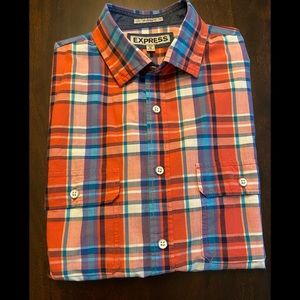 Express men’s short sleeve shirt